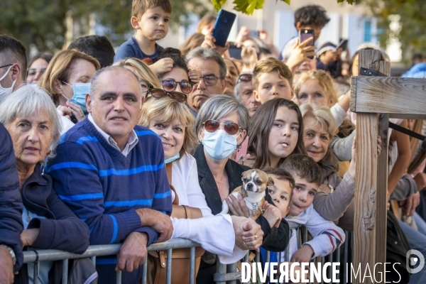 Emmanuel Macron à Saint-Etienne et Montbrison - Loire