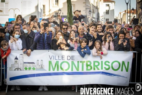 Emmanuel Macron à Saint-Etienne et Montbrison - Loire