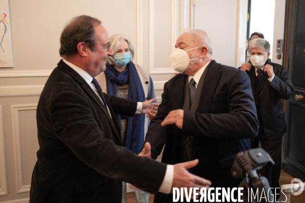Déjeuner entre Lula da Silva et François Hollande.