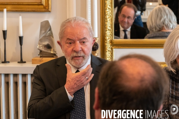 Déjeuner entre Lula da Silva et François Hollande.