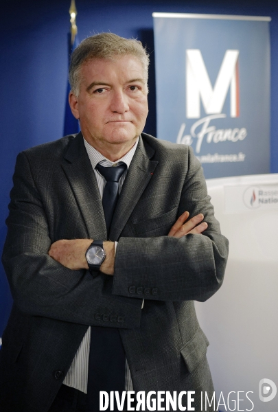 Inauguration du QG de la campagne presidentielle de 2022 de Marine Le Pen