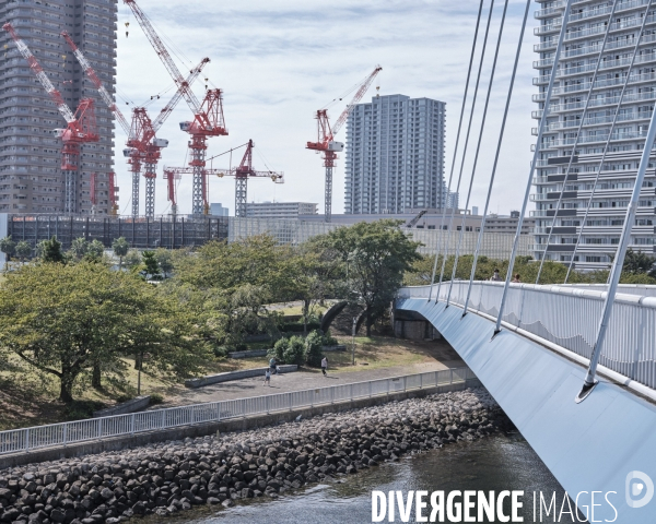 Tokyo, nouveau quartier residentiel de Koto