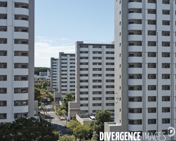 Tokyo, Grands Ensembles de 10 000 logements sociaux de Takashimadaira construits dans les années 60