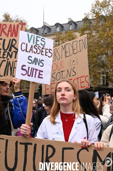 Manifestation contre les violences sexistes et sexuelles, à Paris le 20 novembre 2021. International women sday in Paris.