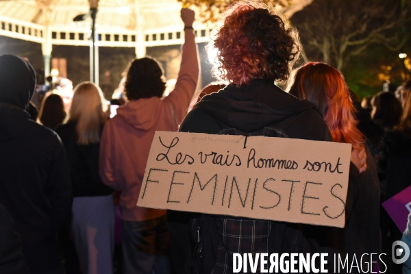 Manifestation contre les violences sexistes et sexuelles, à Paris le 20 novembre 2021. International women sday in Paris.