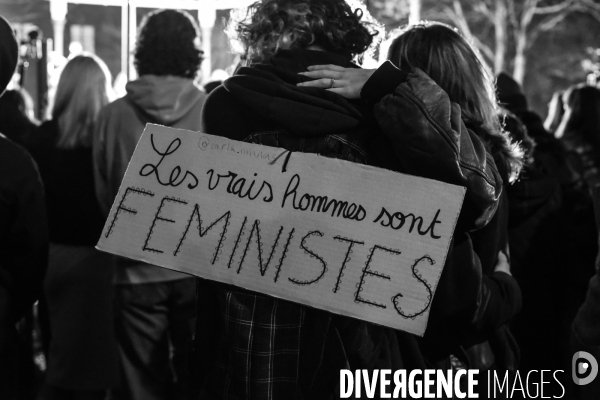 Manifestation contre les violences sexistes et sexuelles, à Paris le 20 novembre 2021. International women sday in Paris.