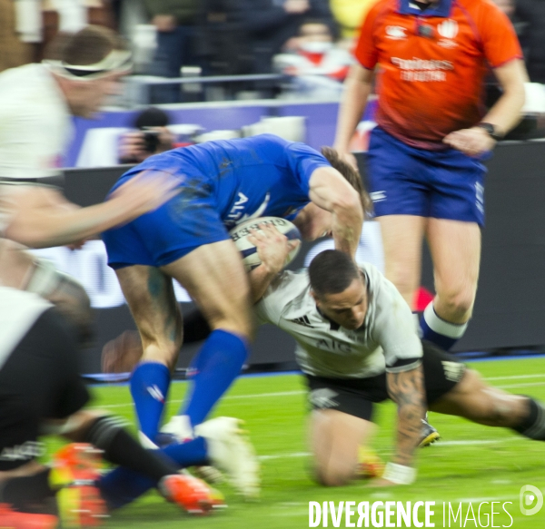 Match de rugby France-Nouvelle-Zélande