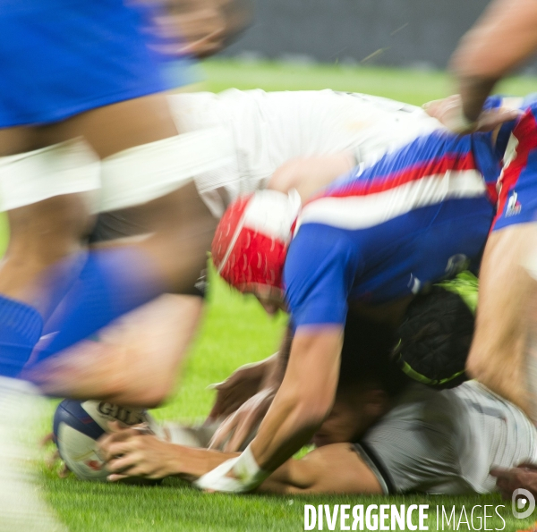 Match de rugby France-Nouvelle-Zélande