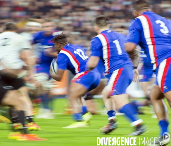 Match de rugby France-Nouvelle-Zélande