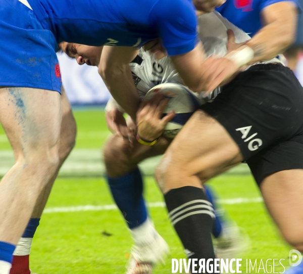 Match de rugby France-Nouvelle-Zélande