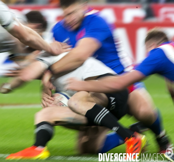 Match de rugby France-Nouvelle-Zélande