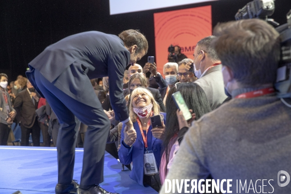 Emmanuel Macron au Congrès des maires de France