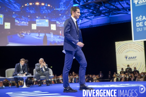 Emmanuel Macron au Congrès des maires de France