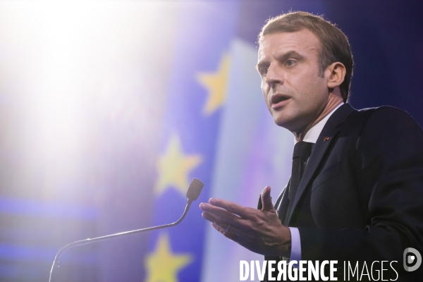Emmanuel Macron au Congrès des maires de France