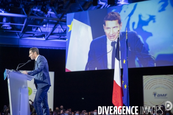 Emmanuel Macron au Congrès des maires de France