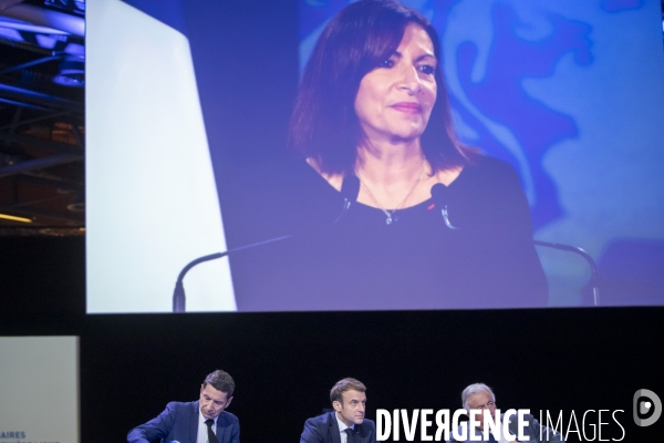 Emmanuel Macron au Congrès des maires de France