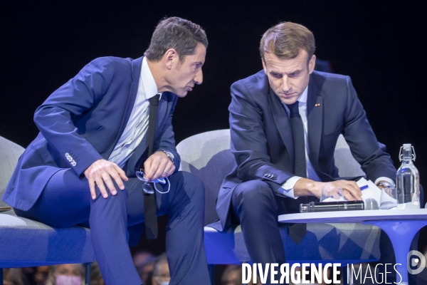 Emmanuel Macron au Congrès des maires de France