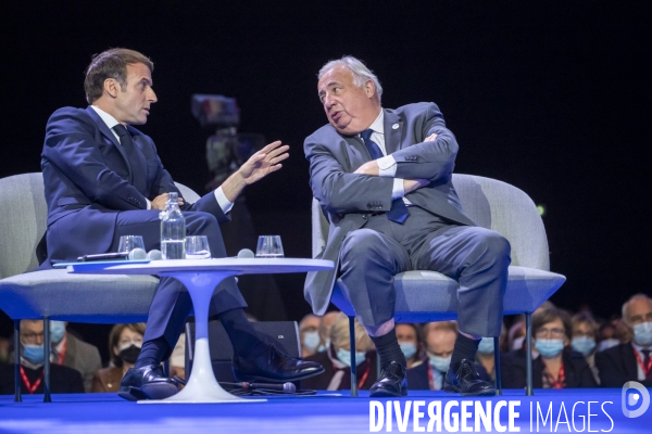 Emmanuel Macron au Congrès des maires de France