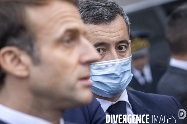 Emmanuel Macron dasn le Nord et l Aisne