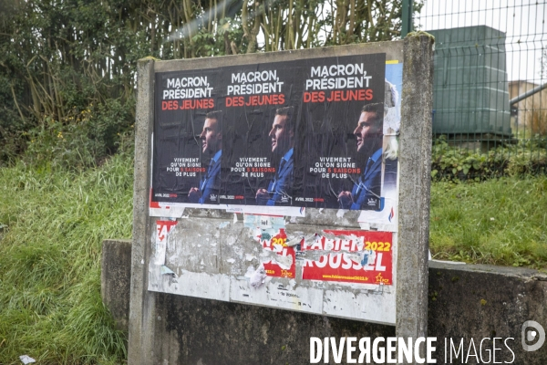 Emmanuel Macron dasn le Nord et l Aisne