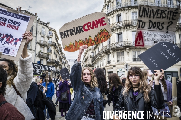 Marche #NousToutes Montpellier