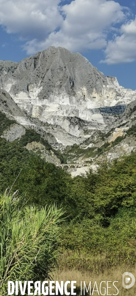 La toscane vue  avec un smartphone