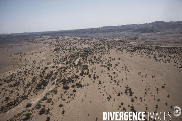 Vues aériennes du Sahel