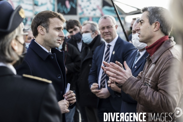 Emmanuel Macron à Amiens