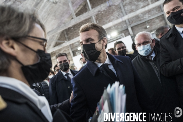 Emmanuel Macron à Amiens