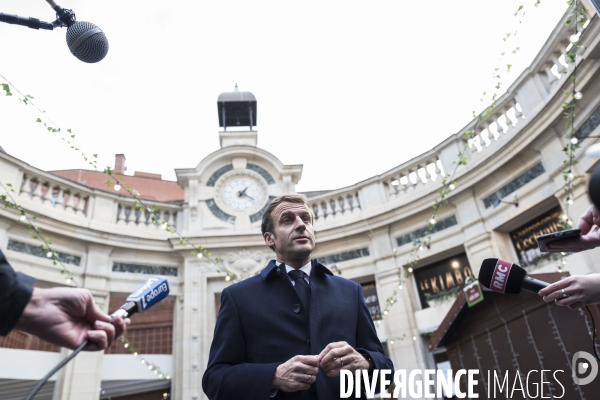 Emmanuel Macron à Amiens
