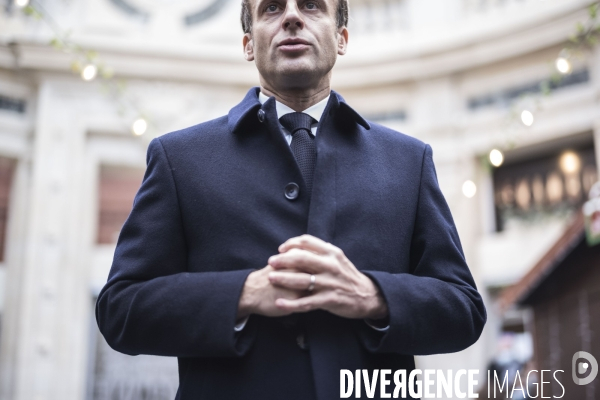 Emmanuel Macron à Amiens