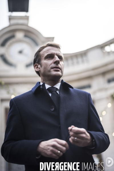 Emmanuel Macron à Amiens