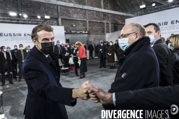 Emmanuel Macron à Amiens