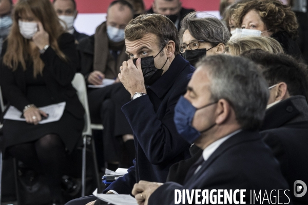 Emmanuel Macron à Amiens