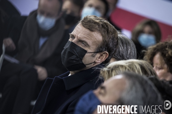 Emmanuel Macron à Amiens