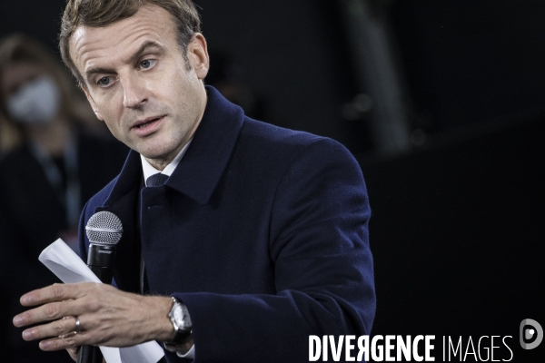 Emmanuel Macron à Amiens