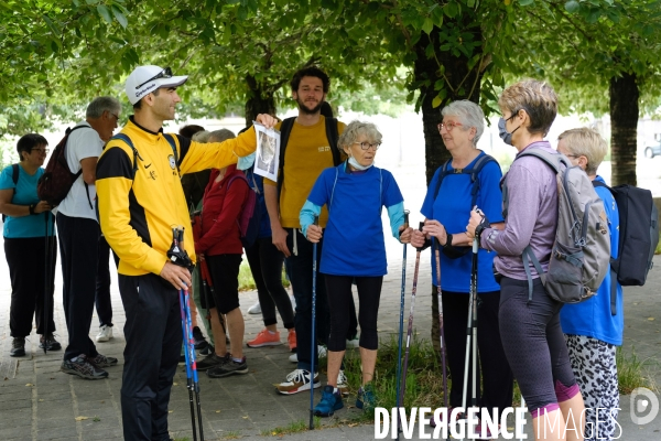 Petite traversée - Marche nordique à Romainville