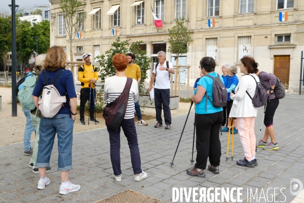 Petite traversée - Marche nordique à Romainville