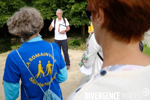 Petite traversée - Marche nordique à Romainville