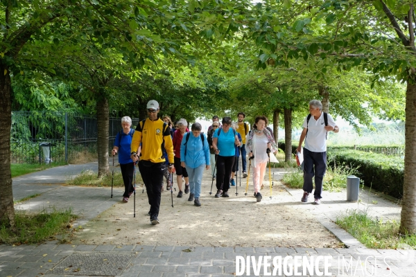 Petite traversée - Marche nordique à Romainville