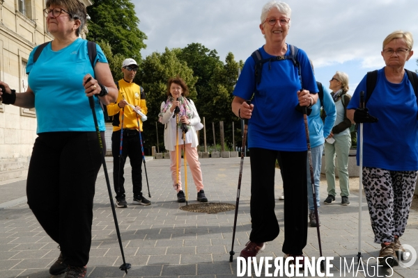 Petite traversée - Marche nordique à Romainville