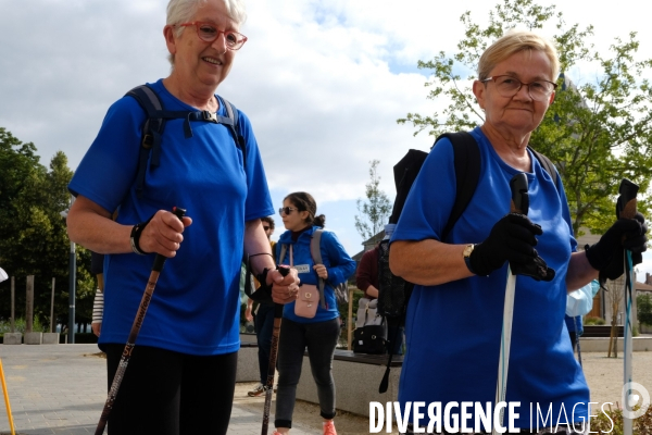 Petite traversée - Marche nordique à Romainville