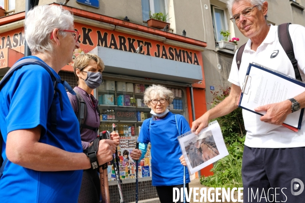 Petite traversée - Marche nordique à Romainville