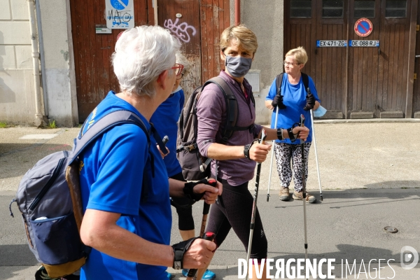 Petite traversée - Marche nordique à Romainville