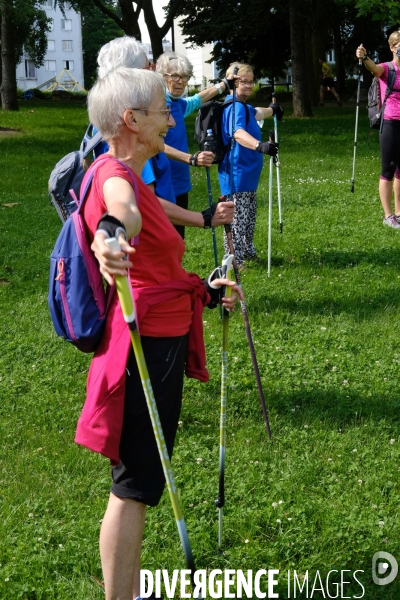 Petite traversée - Marche nordique à Romainville