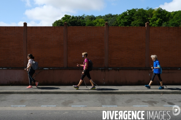 Petite traversée - Marche nordique à Romainville