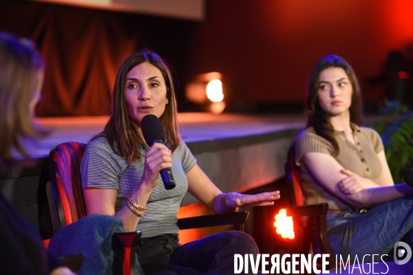 La réalisatrice Audrey DIWAN présente son film L EVENEMENT avec la comédienne Anamaria VARTOLOMEI, au festival du film de Sarlat 2021