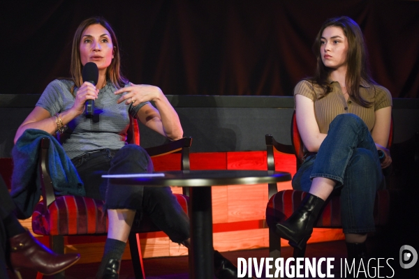 La réalisatrice Audrey DIWAN présente son film L EVENEMENT avec la comédienne Anamaria VARTOLOMEI, au festival du film de Sarlat 2021
