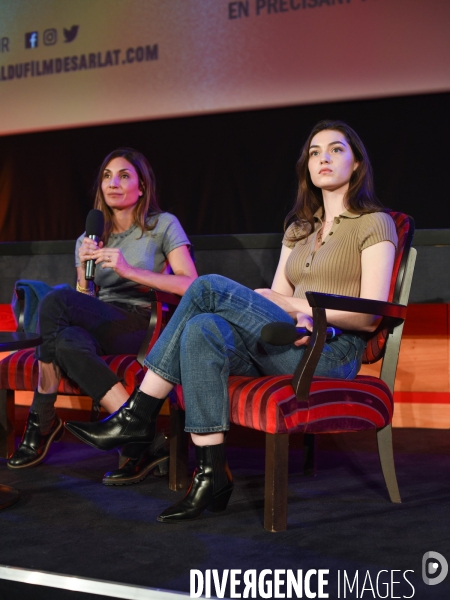 La réalisatrice Audrey DIWAN présente son film L EVENEMENT avec la comédienne Anamaria VARTOLOMEI, au festival du film de Sarlat 2021