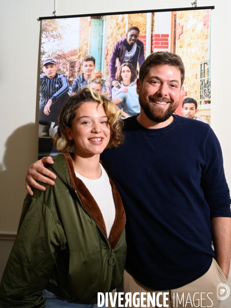 Le réalisateur Nessim CHIKHAOUI présente son film  Placés  , avec la jeune Lucie Charles-Alfred, au festival du film de Sarlat 2021.